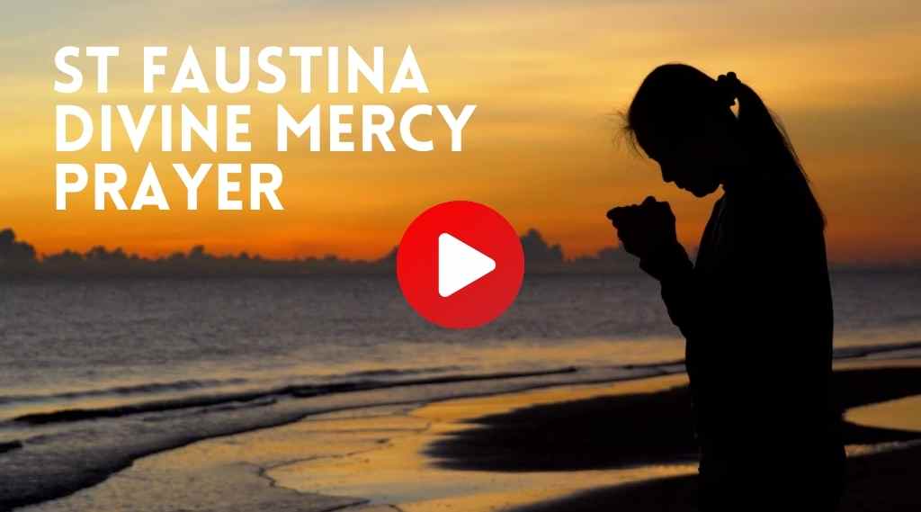 St Faustina Divine Mercy Prayer